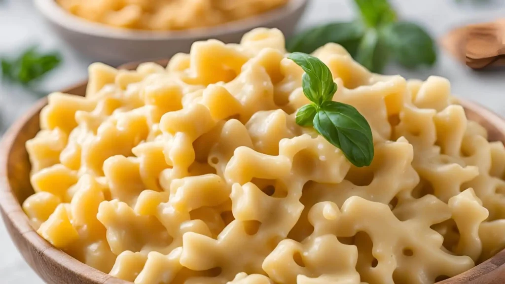 Plant-based cheeses and vegan ingredients for dairy-free mac and cheese